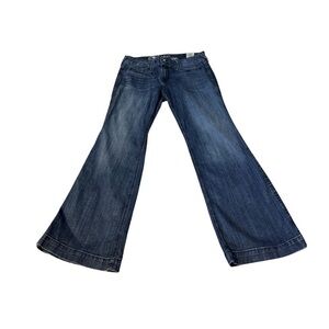 Ariat Indigo Flared Wide-Leg Jeans